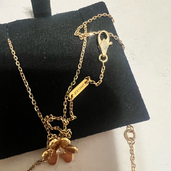 Van Cleef & Arpels mini frivole Necklace 18 K - Picture 10 of 11